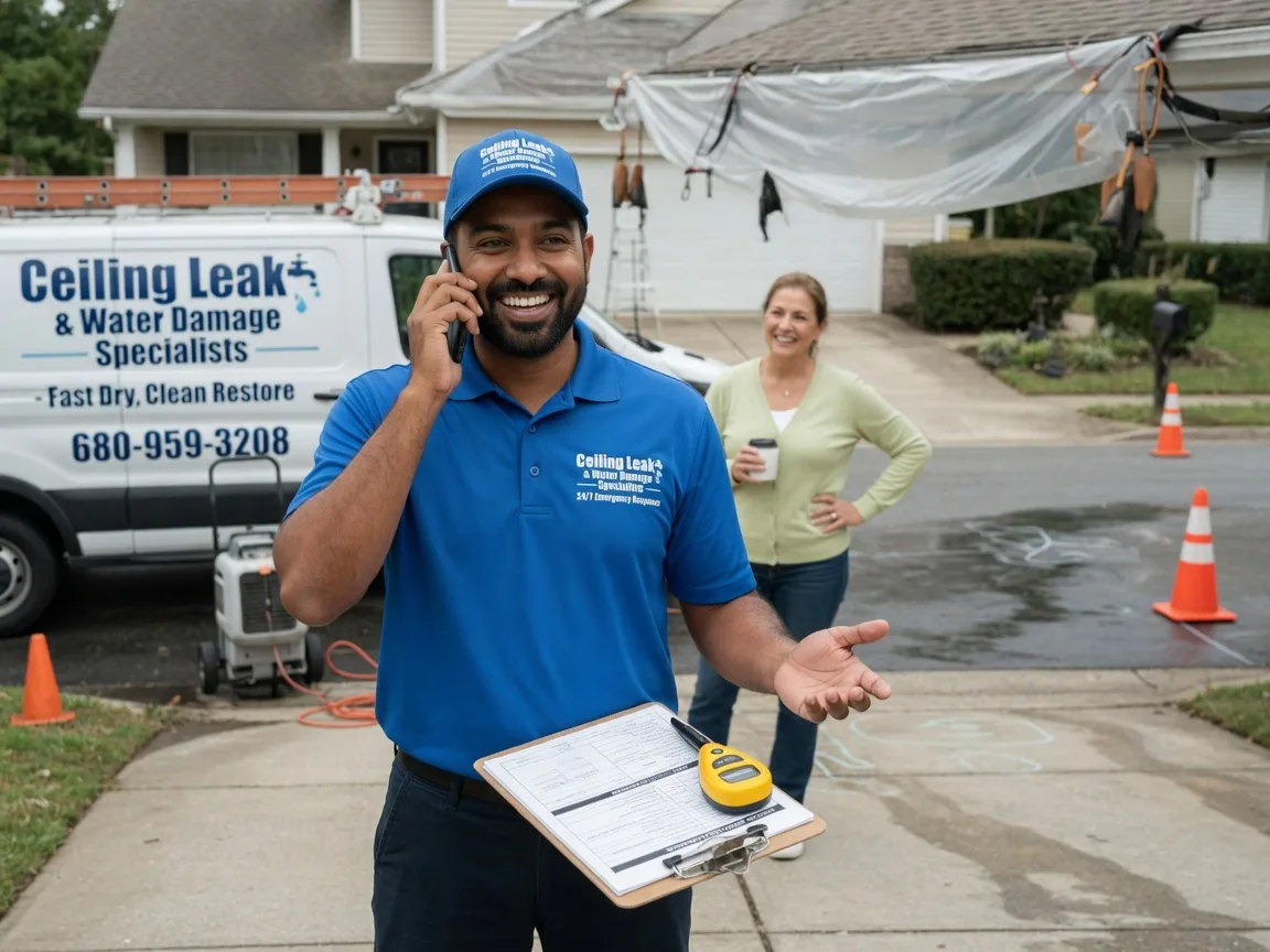 Ceiling Leak Cleanup Clarion, IA FAQs